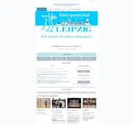 Kleine Seitenvorschau von tanzsportclub.de