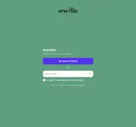 Kleine Seitenvorschau von account.alphafoods.de