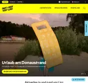 Kleine Seitenvorschau von linztourismus.at