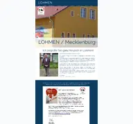 Kleine Seitenvorschau von lohmen-mv.de