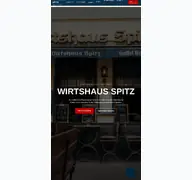 Kleine Seitenvorschau von wirtshaus-spitz.de