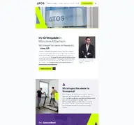 Kleine Seitenvorschau von atos-orthopaedie.de