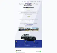 Kleine Seitenvorschau von hama-automobile.de