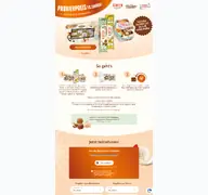 Kleine Seitenvorschau von ferrero-cashback.de