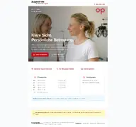 Kleine Seitenvorschau von augenaerzte-haus-der-optik.de