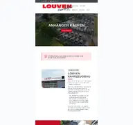 Kleine Seitenvorschau von louven.de