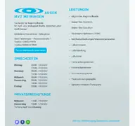 Kleine Seitenvorschau von augenarzt-meiningen.de