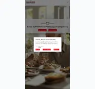 Kleine Seitenvorschau von hamburger-kueche.de