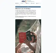Kleine Seitenvorschau von vhs-montabaur.de