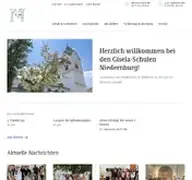 Kleine Seitenvorschau von gisela-schulen.bistum-passau.de