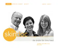 Kleine Seitenvorschau von skindoc.de