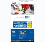 Kleine Seitenvorschau von ski-sofort.de