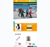 Kleine Seitenvorschau von skitreff.de