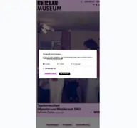 Kleine Seitenvorschau von stadtmuseum.de