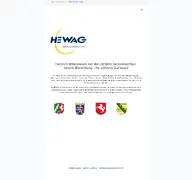 Kleine Seitenvorschau von hewag.de