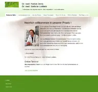 Kleine Seitenvorschau von praxis-dr-derra.de