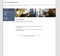 Kleine Seitenvorschau von praxis-dr-hill.de
