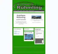Kleine Seitenvorschau von auto-hagenow.de