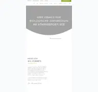 Kleine Seitenvorschau von praxis-dr-rak.de