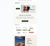 Kleine Seitenvorschau von petsana.de