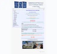 Kleine Seitenvorschau von sks-francke-halle.bildung-lsa.de