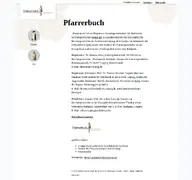 Kleine Seitenvorschau von pfarrerbuch.de