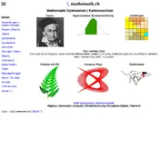 Kleine Seitenvorschau von mathematik.ch