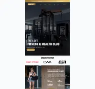 Kleine Seitenvorschau von theloft-fitness.de