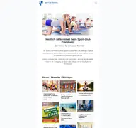Kleine Seitenvorschau von sport-club-pinneberg.de