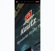 Kleine Seitenvorschau von sportcenter-kautz.de