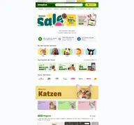 Kleine Seitenvorschau von zooplus.at