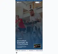 Kleine Seitenvorschau von sportcentrum-berghausen.de