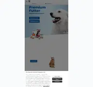 Kleine Seitenvorschau von hillspet.com