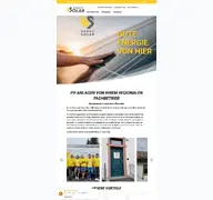 Kleine Seitenvorschau von hanausolar.de