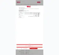 Kleine Seitenvorschau von sportdaten.waz.de