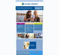 Kleine Seitenvorschau von gynaikonkliniken.de