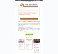 Kleine Seitenvorschau von sportpark-oejendorf.de