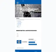 Kleine Seitenvorschau von handball.hsv.de