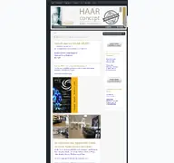 Kleine Seitenvorschau von haarconcept.de