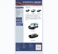Kleine Seitenvorschau von autovermietung-seeger.de