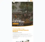 Kleine Seitenvorschau von homberger-maerkte.de