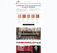 Kleine Seitenvorschau von handgeformt.de
