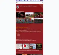 Kleine Seitenvorschau von vfb-huels.de