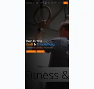 Kleine Seitenvorschau von azur-fitness.de