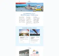 Kleine Seitenvorschau von handinhandtours.de