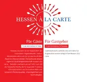 Kleine Seitenvorschau von hessen-alacarte.de