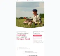 Kleine Seitenvorschau von handpan-portal.de