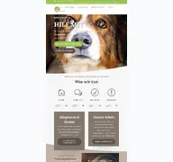 Kleine Seitenvorschau von hands4animals.de