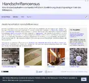 Kleine Seitenvorschau von handschriftencensus.de