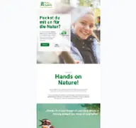 Kleine Seitenvorschau von handsonnature.de